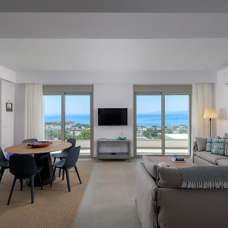 Villa Dione In Pefkos, Lindos Area Екстер'єр фото