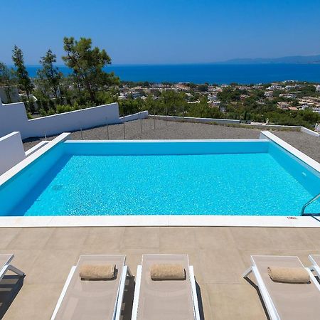 Villa Dione In Pefkos, Lindos Area Екстер'єр фото